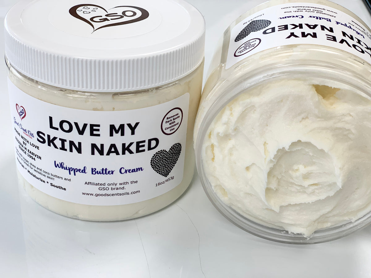 naked whipped body butter (unscented) – kreme body